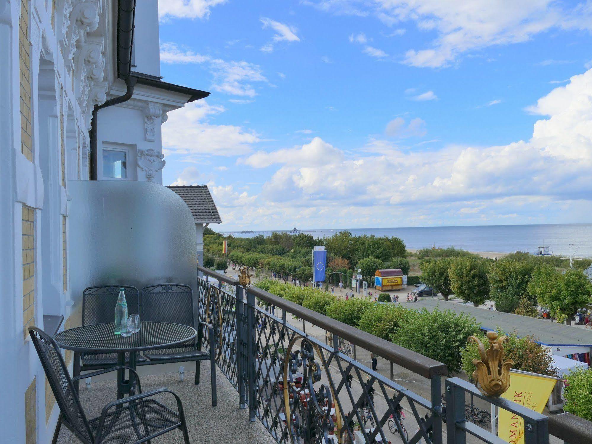 Seetelhotel Ahlbecker Hof Heringsdorf  Exterior photo Baltic Sea view from the balcony of a hotel in Pärnu, Estonia
